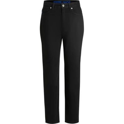 HUGO Noe_B Schwarze High Waist Gerade Jeans HUGO Noe_B Schwarze High Waist Gerade Jeans