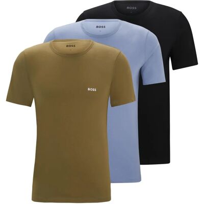 Hugo Boss 3-Pack T-Shirt Classico (50517856-990) Multicolore Hugo Boss 3-Pack T-Shirt Classico (50517856-990) Multicolore