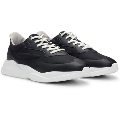 HUGO Leon Runner Trainers - Anthrazit - Größe 10 UK - Trainers HUGO Leon Runner Trainers - Anthrazit - Größe 10 UK - Trainers
