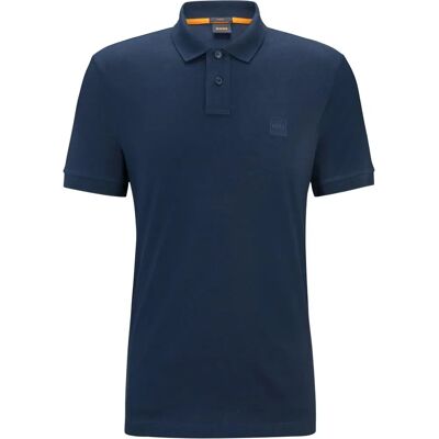 Hugo Boss Slim Fit Marinblå Polo - Casual Herrkläder Hugo Boss Slim Fit Marinblå Polo - Casual Herrkläder