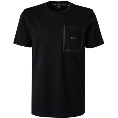 BOSS GREEN Thilix 4 XL Schwarzes T-Shirt - Herren-Shirt mit Brusttasche BOSS GREEN Thilix 4 XL Schwarzes T-Shirt - Herren-Shirt mit Brusttasche