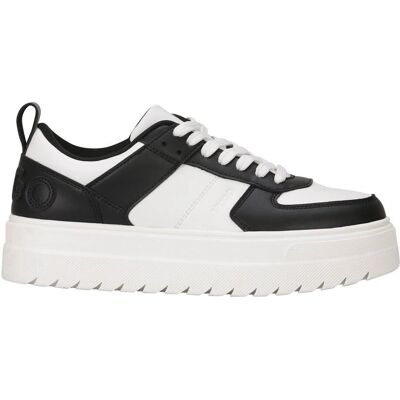 Hugo Boss Lyssa Tennis Skor - Vit/Svart - UK 4 Hugo Boss Lyssa Tennis Skor - Vit/Svart - UK 4
