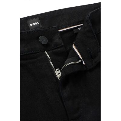 Hugo Boss Herr H-delaware Slim Fit jeans - Svart Hugo Boss Herr H-delaware Slim Fit jeans - Svart