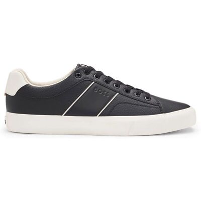 Hugo Boss Aiden Tenn Trainers - Black - Men - Casual Shoes Hugo Boss Aiden Tenn Trainers - Black - Men - Casual Shoes