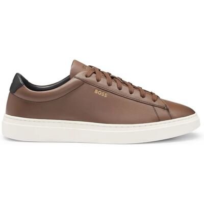 Hugo Boss Herre Kieran Lædersko - Brun - Casual Sko Hugo Boss Herre Kieran Lædersko - Brun - Casual Sko