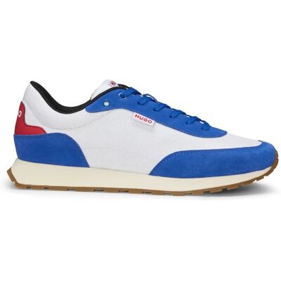 HUGO Icelin Runn Sneakers - Retro-inspiriert, Veloursleder-Details, Recyceltes Polyester HUGO Icelin Runn Sneakers - Retro-inspiriert, Veloursleder-Details, Recyceltes Polyester