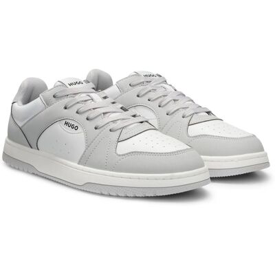 Hugo Boss Hadrian Scarpe da Tennis - Grigio/Bianco - Taglia 8 Hugo Boss Hadrian Scarpe da Tennis - Grigio/Bianco - Taglia 8
