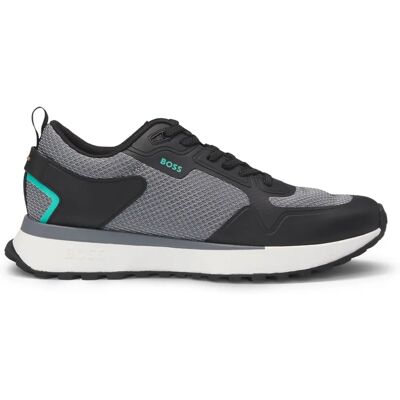Boss Jonah Baskets Gris - Chaussures - Publicité Boss Jonah Baskets Gris - Chaussures - Publicité