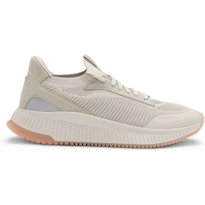 Boss Ttnm Evo Beige Sneakers - Sneakers Boss Ttnm Evo Beige Sneakers - Sneakers