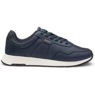 Hugo Boss Baskets Titanium Runn Bleu Foncé - Homme - Publicité Hugo Boss Baskets Titanium Runn Bleu Foncé - Homme - Publicité