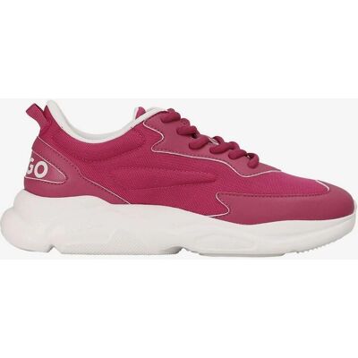 HUGO Leon Running Rose Blanc - Baskets HUGO Leon Running Rose Blanc - Baskets