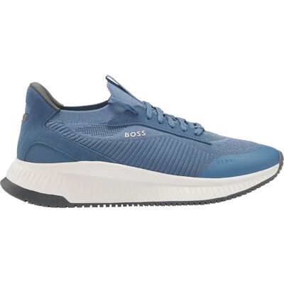 BOSS White and Blue Trainers - Sport Shoes BOSS White and Blue Trainers - Sport Shoes