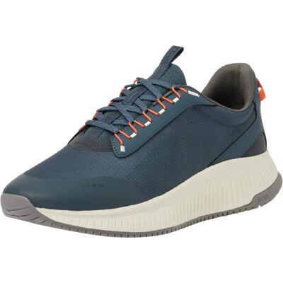 BOSS Orange TTNM EVO Runn Mens Mesh Trainers - Open Blue - Trainers BOSS Orange TTNM EVO Runn Mens Mesh Trainers - Open Blue - Trainers