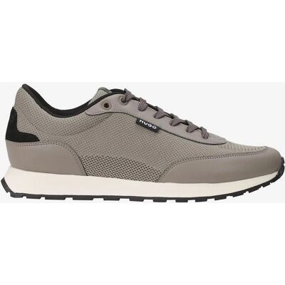 HUGO Icelin Runn Knit Grau-Schwarz - Sneakers HUGO Icelin Runn Knit Grau-Schwarz - Sneakers