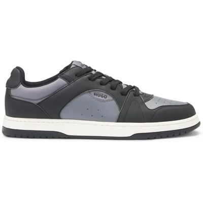 Baskets HUGO Hadrian Tenn - Noir gris - Baskets Baskets HUGO Hadrian Tenn - Noir gris - Baskets
