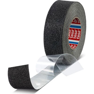 Tesa Antislip Tape - Fleksibel, Sort, 18m, 50mm Tesa Antislip Tape - Fleksibel, Sort, 18m, 50mm