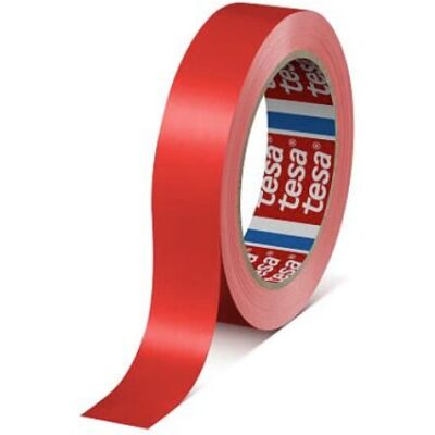 TESA - Nastro per imballaggio - Rosso - 66m x 25mm TESA - Nastro per imballaggio - Rosso - 66m x 25mm