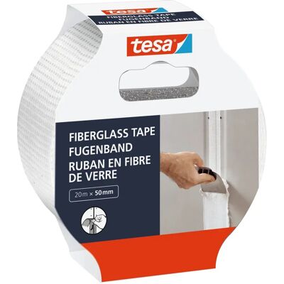Ruban de réparation en fibre de verre blanc Tesa - Ruban adhésif Ruban de réparation en fibre de verre blanc Tesa - Ruban adhésif