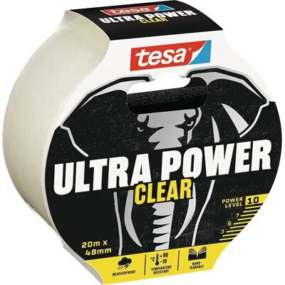 tesa Ultra Power Clear Nastro di Riparazione 20m x 48mm tesa Ultra Power Clear Nastro di Riparazione 20m x 48mm