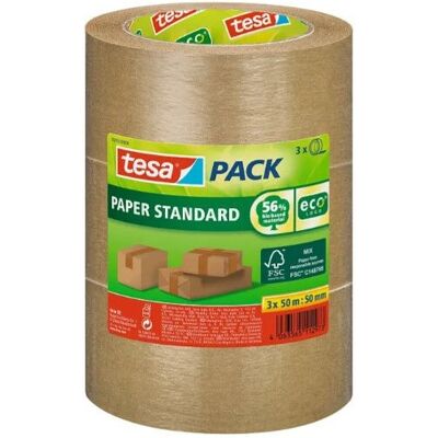 Tesa Papiertape Standard - Braun, umweltfreundlich Tesa Papiertape Standard - Braun, umweltfreundlich