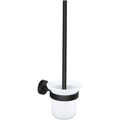 Set spazzola e portaspazzola Tesa MOON BLACK - Accessorio bagno moderno e igienico Set spazzola e portaspazzola Tesa MOON BLACK - Accessorio bagno moderno e igienico