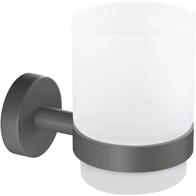 Tesa Moon Grey Wisząca na ścianę stojak na szczoteczkę do zębów - Wisząca na ścianę stojak na szczoteczkę do zębów Tesa Moon Grey Wisząca na ścianę stojak na szczoteczkę do zębów - Wisząca na ścianę stojak na szczoteczkę do zębów
