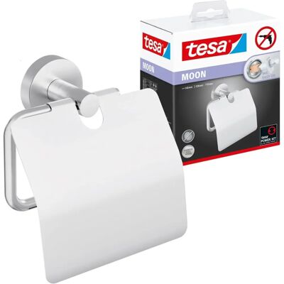 tesa Moon Srebrny uchwyt na papier toaletowy - Akcesoria łazienkowe tesa Moon Srebrny uchwyt na papier toaletowy - Akcesoria łazienkowe