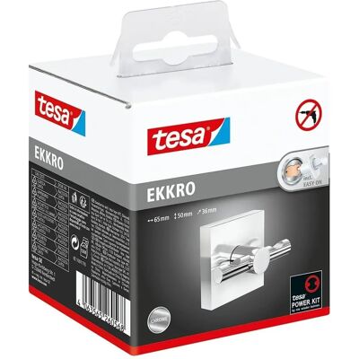 tesa EKKRO Gancio per asciugamani - Acciaio inossidabile - Senza foratura tesa EKKRO Gancio per asciugamani - Acciaio inossidabile - Senza foratura