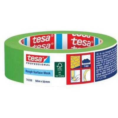 Tesa 74338 green 50 mm 50 m Masking tape Tesa 74338 green 50 mm 50 m Masking tape