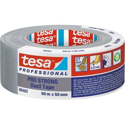 Tesa 66462-00003-00 Duct Tape - Indendørs/Udendørs - 50 m Tesa 66462-00003-00 Duct Tape - Indendørs/Udendørs - 50 m