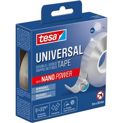 tesa Nano Tape 55810-00000-00 - Doppelklebestreifen Transparent tesa Nano Tape 55810-00000-00 - Doppelklebestreifen Transparent