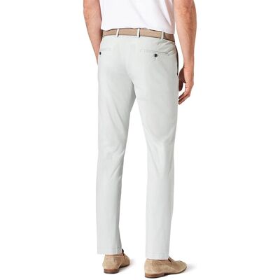 Hiltl TARENT Pastell Grau Baumwoll-Stretch Slim Fit Hose - Hose Hiltl TARENT Pastell Grau Baumwoll-Stretch Slim Fit Hose - Hose