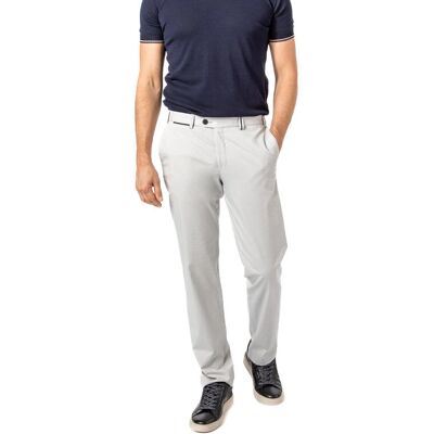 Hiltl Peaker S Lichtgrijs Regular Fit Chino Broek Hiltl Peaker S Lichtgrijs Regular Fit Chino Broek