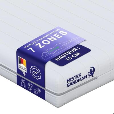 MISTER SANDMAN - Madrass 160x200 - Hauteur 15 cm - Mattress - Publicité MISTER SANDMAN - Madrass 160x200 - Hauteur 15 cm - Mattress - Publicité