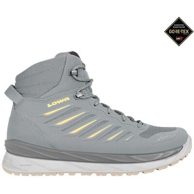 Lowa Axos GTX Mid - Women’s Waterproof Hiking Shoes - Grau Lowa Axos GTX Mid - Women’s Waterproof Hiking Shoes - Grau