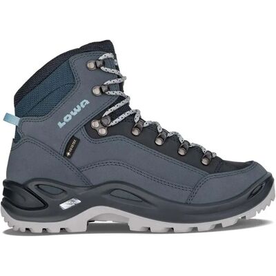 Lowa Renegade Mid Gtx Schwarz/Blau - Schuhe Lowa Renegade Mid Gtx Schwarz/Blau - Schuhe