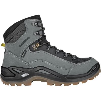 Nepromokavé Turistické Boty Lowa Renegade GTX Mid - Multifunkční - Šedé Nepromokavé Turistické Boty Lowa Renegade GTX Mid - Multifunkční - Šedé
