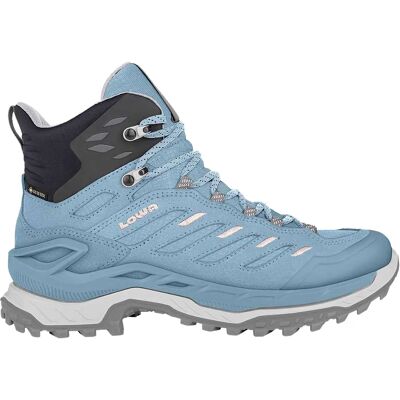 Lowa Innovo Mid Gtx Schwarz/Blau - Trekking-Winterstiefel Lowa Innovo Mid Gtx Schwarz/Blau - Trekking-Winterstiefel