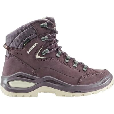 Lowa Renegade Evo Mid Gtx Violett - Wasserdichte Wanderschuhe Lowa Renegade Evo Mid Gtx Violett - Wasserdichte Wanderschuhe