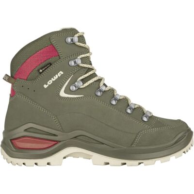 Lowa Renegade Evo Mid Gtx Trekking Women Olive - Hiking Boots Lowa Renegade Evo Mid Gtx Trekking Women Olive - Hiking Boots