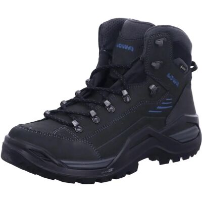 Botas de senderismo LOWA RENEGADE EVO GTX MID - Color gris/azul acero - Calzado de montaña Botas de senderismo LOWA RENEGADE EVO GTX MID - Color gris/azul acero - Calzado de montaña
