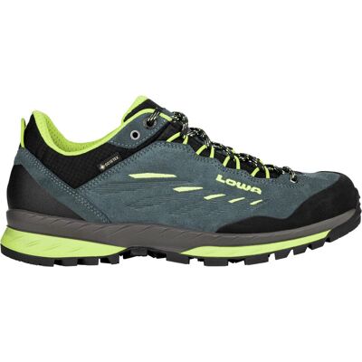 LOWA Herren Trekkinghalbschuhe DELAGO GTX LO - male - ASPHALT/MANGO - 44 LOWA Herren Trekkinghalbschuhe DELAGO GTX LO - male - ASPHALT/MANGO - 44