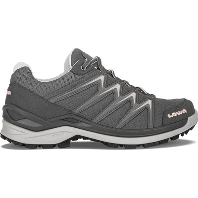 Lowa Dames Inox Pro GTX Lo Wandelschoenen - Roze/Groen Lowa Dames Inox Pro GTX Lo Wandelschoenen - Roze/Groen