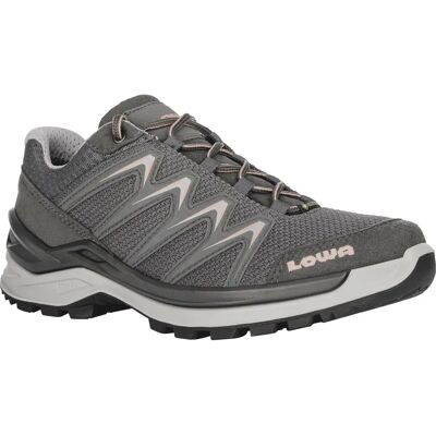 LOWA Dames INNOX PRO GTX LO Multifunctionele Schoenen - Antraciet/Roze LOWA Dames INNOX PRO GTX LO Multifunctionele Schoenen - Antraciet/Roze