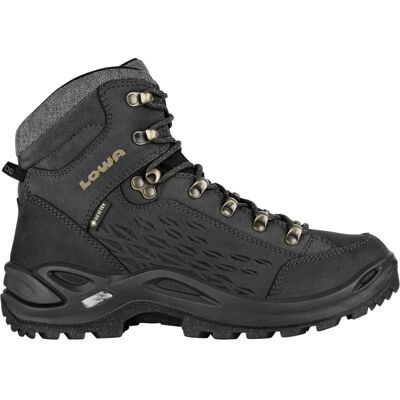 Lowa Renegade Warm Mid Gtx Noir - Chaussures de randonnée - Publicité Lowa Renegade Warm Mid Gtx Noir - Chaussures de randonnée - Publicité