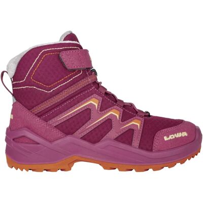 Dziecięce buty Lowa Maddox Warm Mid Gtx Różowe - Zimowa Wędrówka Dziecięce buty Lowa Maddox Warm Mid Gtx Różowe - Zimowa Wędrówka