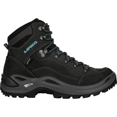 Lowa Renegade Mid Gtx - Skóra, Czarny, Kobiety - Buty Lowa Renegade Mid Gtx - Skóra, Czarny, Kobiety - Buty
