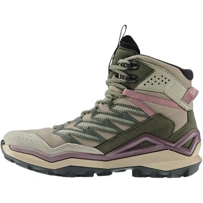 Lowa Maddox Pro GTX Mid - Scarponi da trekking - marrone/rosa Lowa Maddox Pro GTX Mid - Scarponi da trekking - marrone/rosa