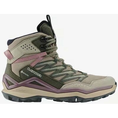 Lowa Maddox Pro GTX Mid - Scarponcini da trekking leggeri - Marrone/Rosa Lowa Maddox Pro GTX Mid - Scarponcini da trekking leggeri - Marrone/Rosa