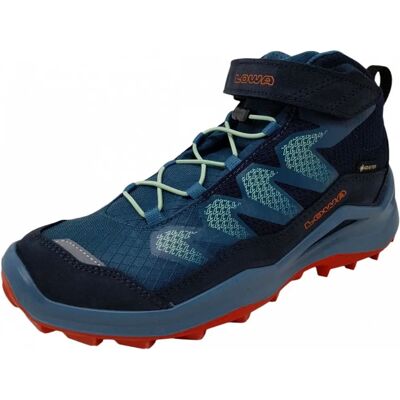 Lowa Maddox Pro GTX MID Kinder Wanderschuh Blau, Größe 37 Lowa Maddox Pro GTX MID Kinder Wanderschuh Blau, Größe 37
